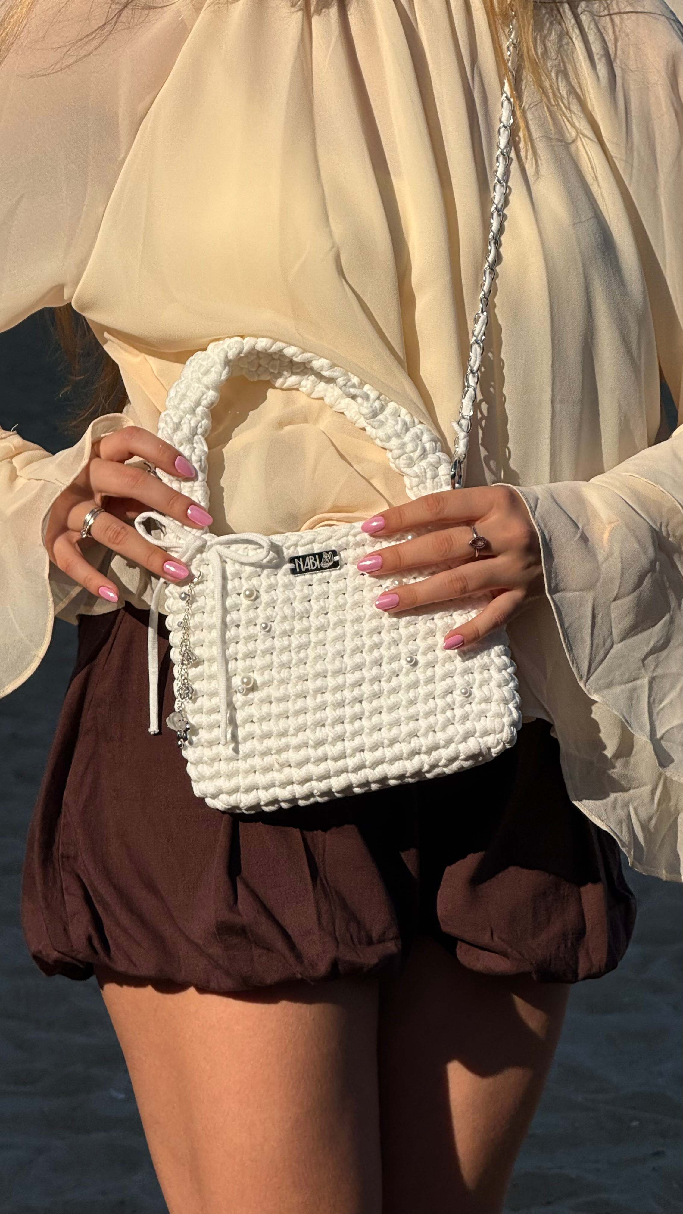 Bolsa Alina Crochê